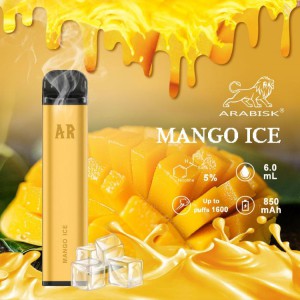 ARABISK DISPOSABLE POD - MANGO ICE 1600 PUFF 20MG