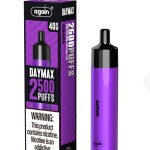 Again Disposable Grape Nho Daymax 2500 Puffs