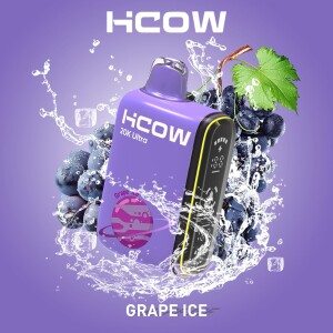 HCOW GRAPE ICE 20000 PUFFS 5MG