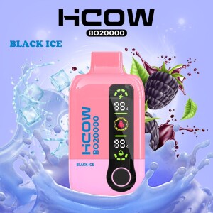 HCOW BO 20000 PUFFS BLACK ICE 20MG 2% VAPE POD