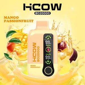 HCOW BO 20000 PUFFS  PASSION FRUIT VAPE POD 20MG