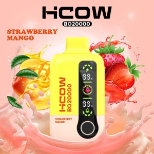 HCOW STRAWBERRY MANGO BO 20000 PUFFS 20MG 2% VAPE POD
