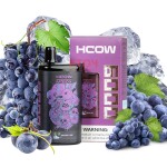 Hcow Steam Grape Ice Mbox 6000 Puffs - Rechargeable Disposable Vape Pod