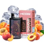 Hcow Steam Peach Ice Mbox 6000 Puffs - Rechargeable Disposable Vape Pod