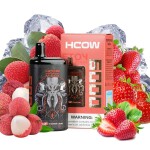 Hcow Steam Strawberry Lychee Mbox 6000 Puffs - Rechargeable Disposable Vape Pod