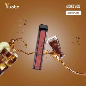 Yuoto Disposable Luscious Coke Ice 2500 Puffs