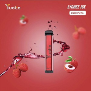 Yuoto Disposable Luscious Lychee Ice 2500 Puffs