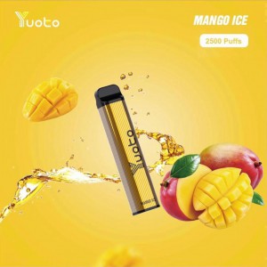 Yuoto Disposable Luscious Mango Ice 2500 Puffs
